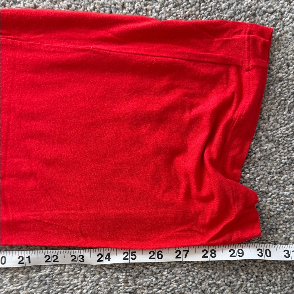 Nordstrom Vibrant Red Pajama Set - Picture 4 of 4